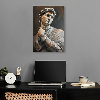 Notoriart Classy Sculpture Canvas Wall Art