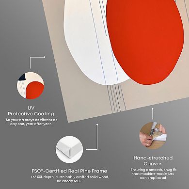 Notoriart Matryoshka Doll Abstract Canvas Wall Art