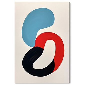 Notoriart Perfect Match II Abstract Canvas Wall Art