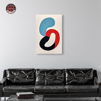 Notoriart Perfect Match II Abstract Canvas Wall Art