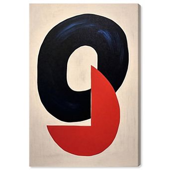 Notoriart Perfect Match I Abstract Canvas Wall Art