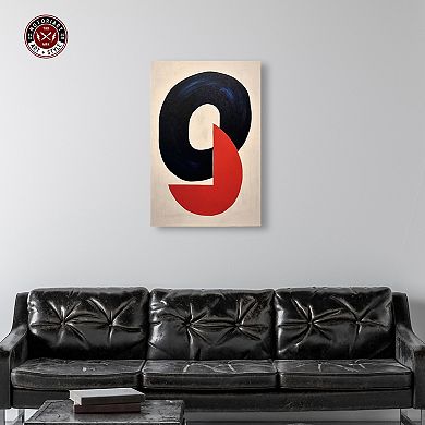 Notoriart Perfect Match I Abstract Canvas Wall Art