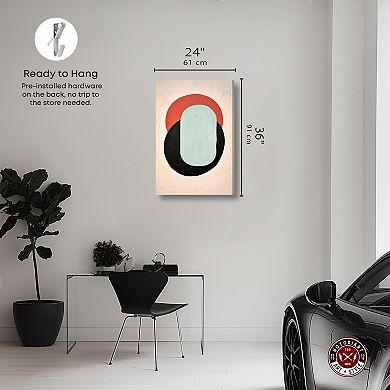 Notoriart Helmet Abstraction Abstract Canvas Wall Art