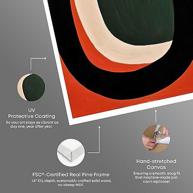 Notoriart For The Pirate Parrot Abstract Canvas Wall Art