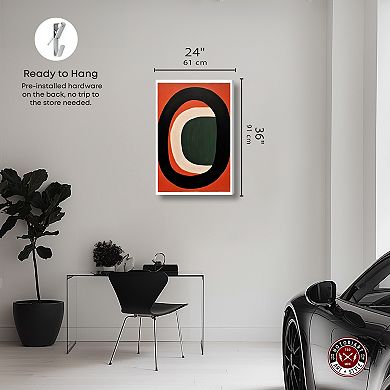 Notoriart For The Pirate Parrot Abstract Canvas Wall Art