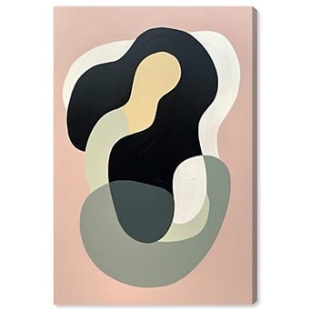 Notoriart Black Hair Mermaid Doll Abstract Canvas Wall Art