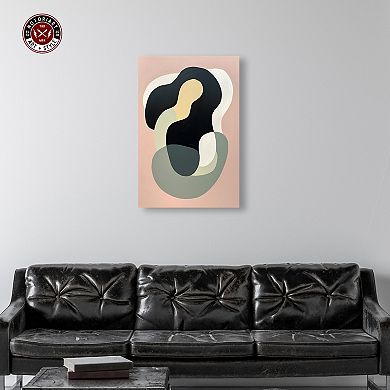 Notoriart Black Hair Mermaid Doll Abstract Canvas Wall Art