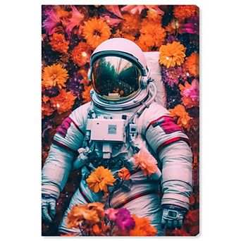 Notoriart Loving The Spatial Garden Canvas Wall Art