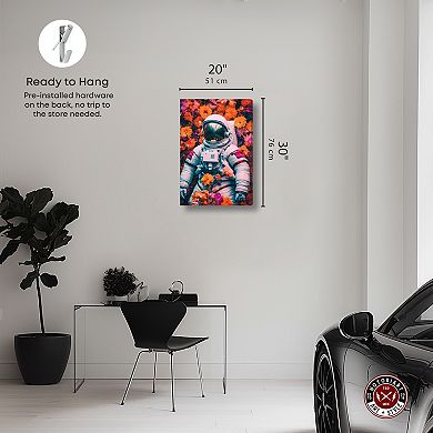 Notoriart Loving The Spatial Garden Canvas Wall Art