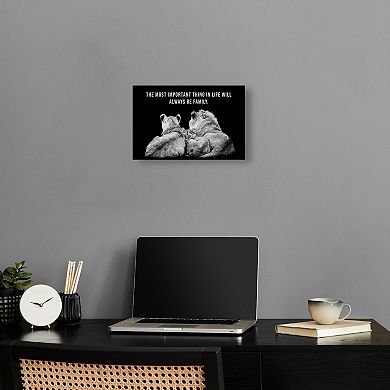 Notoriart Important Lion Pride Canvas Wall Art