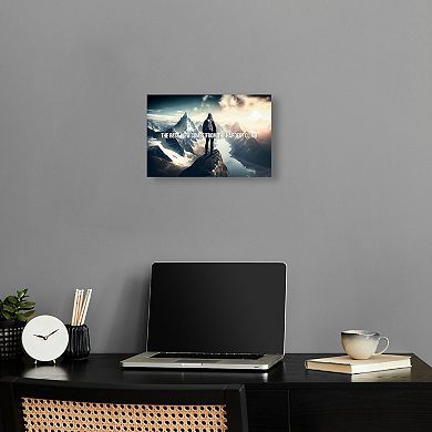 Notoriart Best View Canvas Wall Art