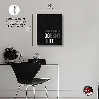 Notoriart Determination Canvas Wall Art