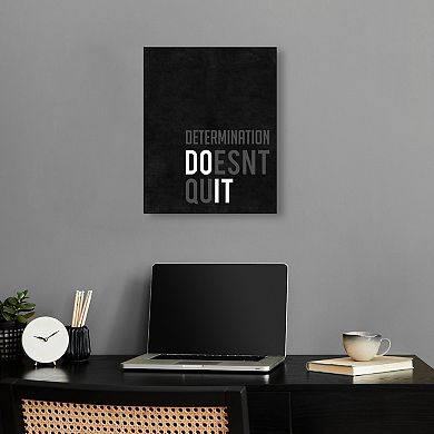 Notoriart Determination Canvas Wall Art