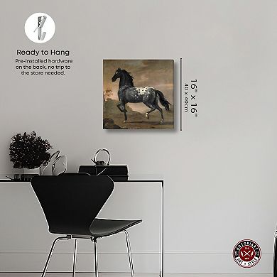 Notoriart David Klocker Ehrenstrahl - Polish Horse Canvas Wall Art