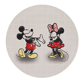 Disney's Mickey & Minnie Mouse 8 in Salad Plate by The Big One®