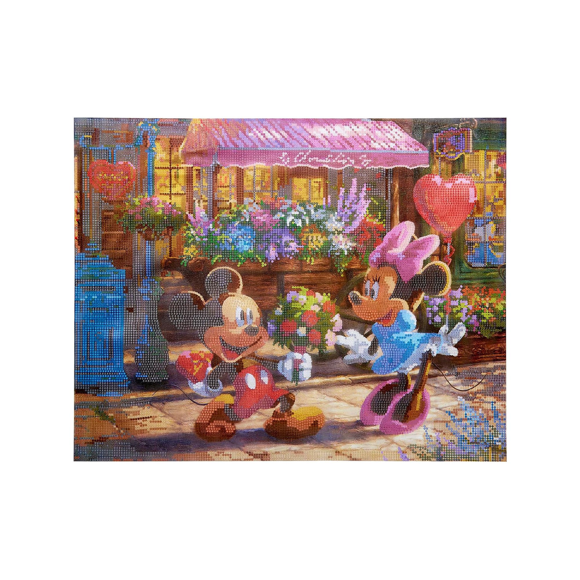 Cra-Z-Art RoseArt Disney Dreams Diamond Art Mickey & Minnie Sweetheart Cafe