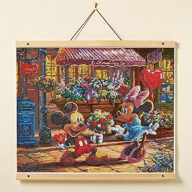 Cra-Z-Art RoseArt Disney Dreams Diamond Art Mickey & Minnie Sweetheart Cafe Gem Kit