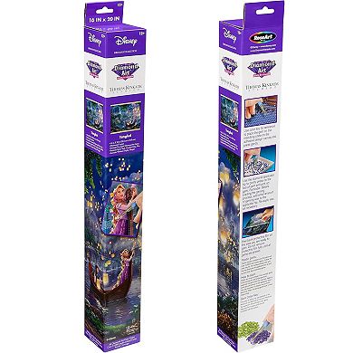 Cra-Z-Art RoseArt Disney Dreams 20" x 16" Diamond Art Rapunzel Lantern Scene Gem Kit