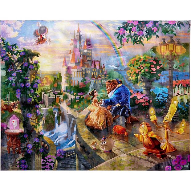Cra-Z-Art RoseArt Disney Dreams Diamond Art Beauty and the