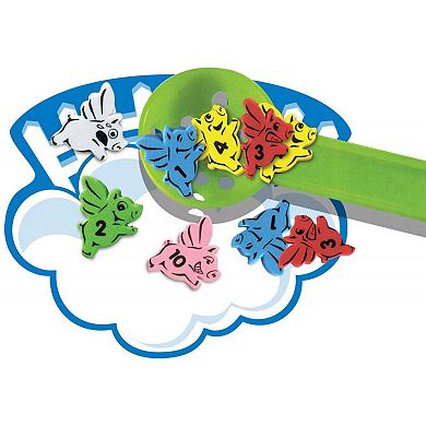 Cra-Z-Art "Help the Farmer Catch His Pigs" The Flying Pigs Game