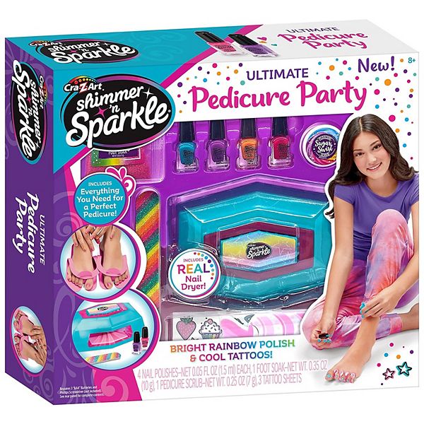 Cra-Z-Art Shimmer N' Sparkle: Ultimate Pedicure Party