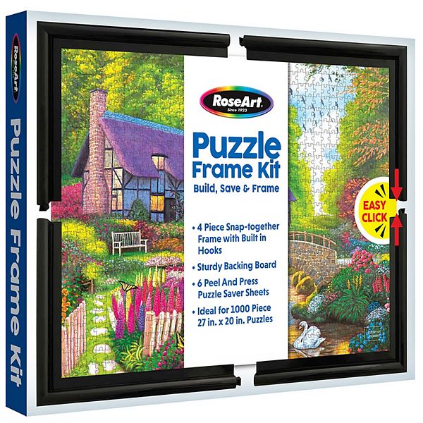 Cra-Z-Art RoseArt Puzzle Frame Kit for 1000-pc. Jigsaws: Snap