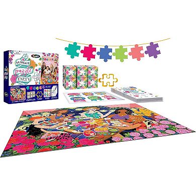 Cra-Z-Art RoseArt Ultimate Puzzle Party Game Night Box: 2x 300pc Jigsaws