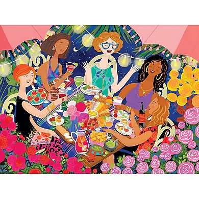 Cra-Z-Art RoseArt Ultimate Puzzle Party Game Night Box: 2x 300pc Jigsaws