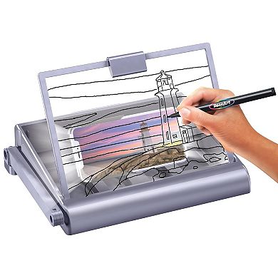 Cra-Z-Art Timeless Creations 2-in-1 Tracing Desk Light Box Drawing Set