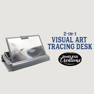 Cra-Z-Art Timeless Creations 2-in-1 Tracing Desk Light Box Drawing Set