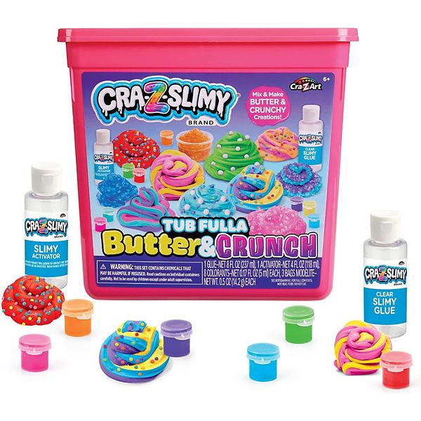 Cra-Z-Art Cra-Z Slimy Tub Fulla Butter & Crunch DIY Slime Kit