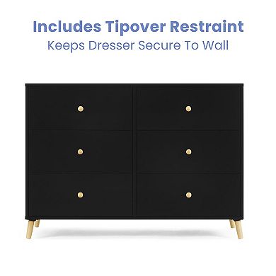 Delta Children Essex 6-Drawer Dresser