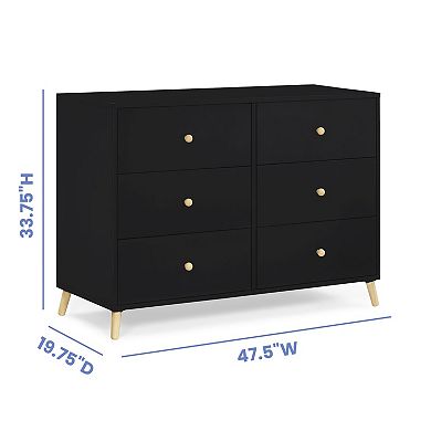 Delta Children Essex 6-Drawer Dresser