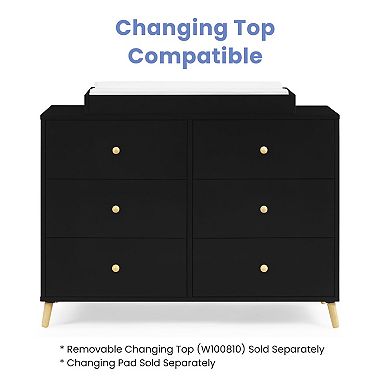 Delta Children Essex 6-Drawer Dresser