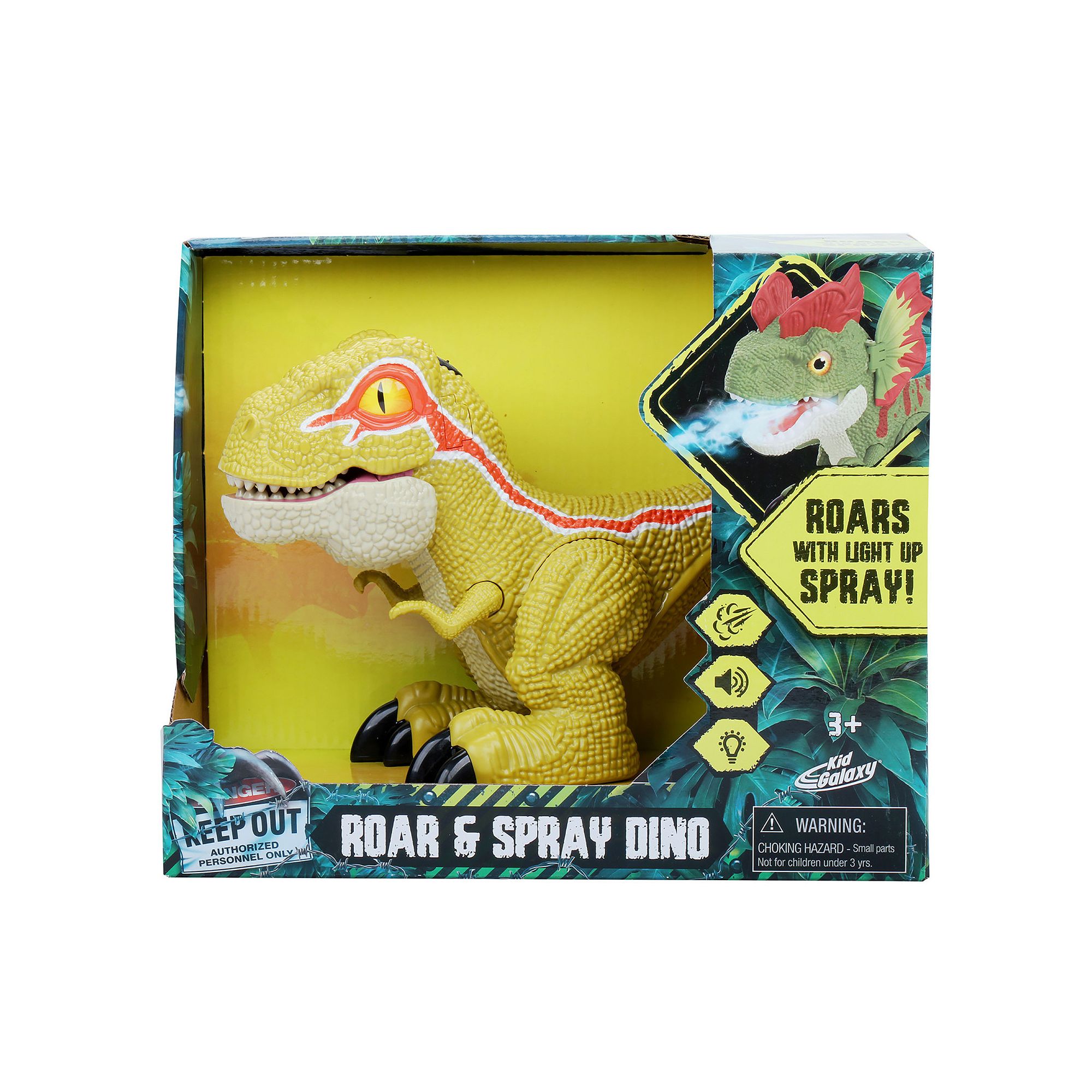 Kid Galaxy Dino Raptor Water Streamer & Mister, Multi