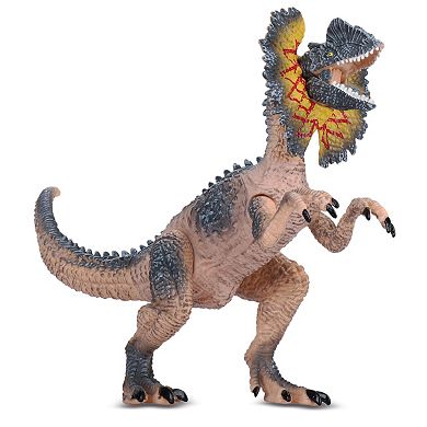 Kid Galaxy Dinosaur Attack 4-Pack T-Rex Dilophosaurus Velociraptor Triceratops