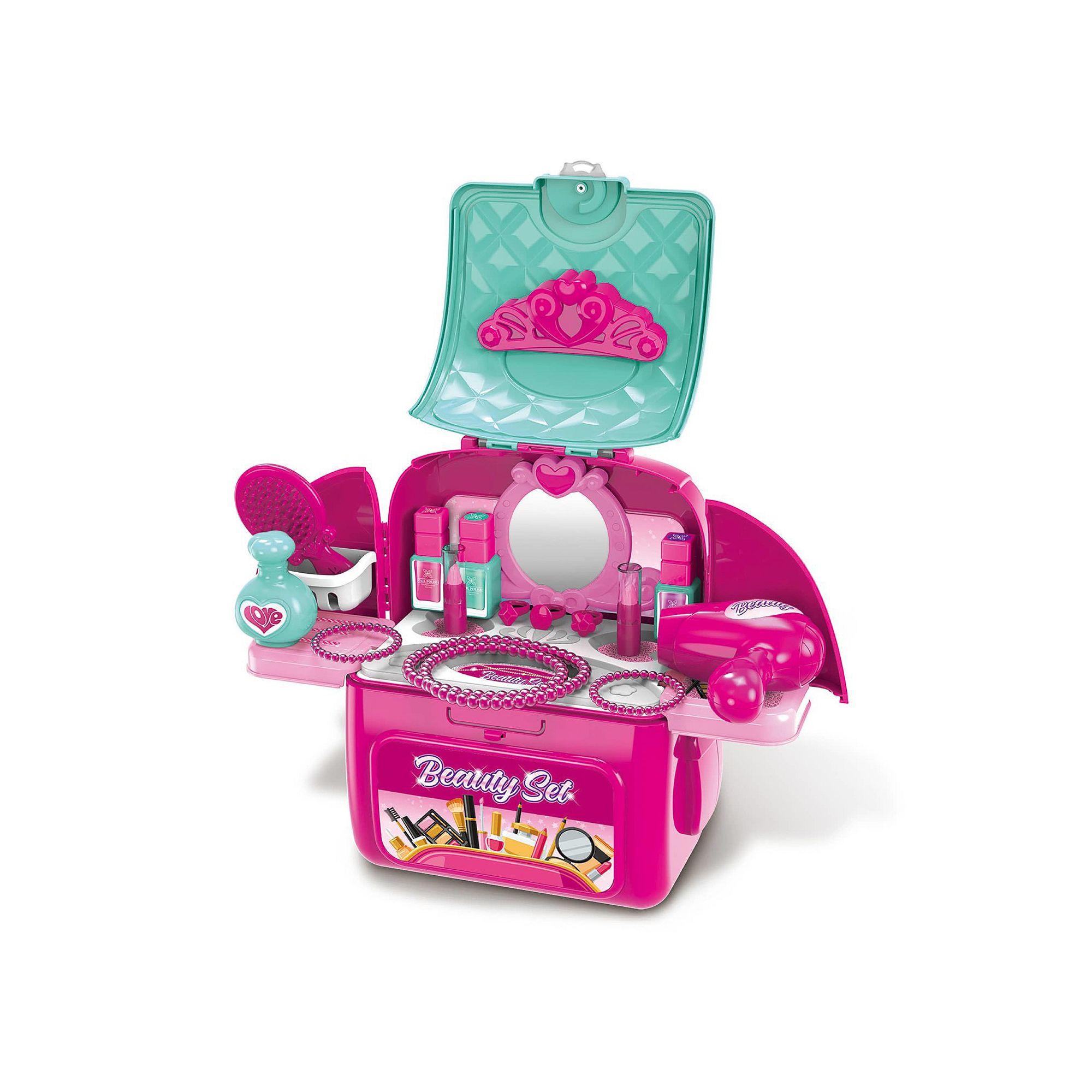 Kid Galaxy On the Go Backpack & Vanity Set, Multi