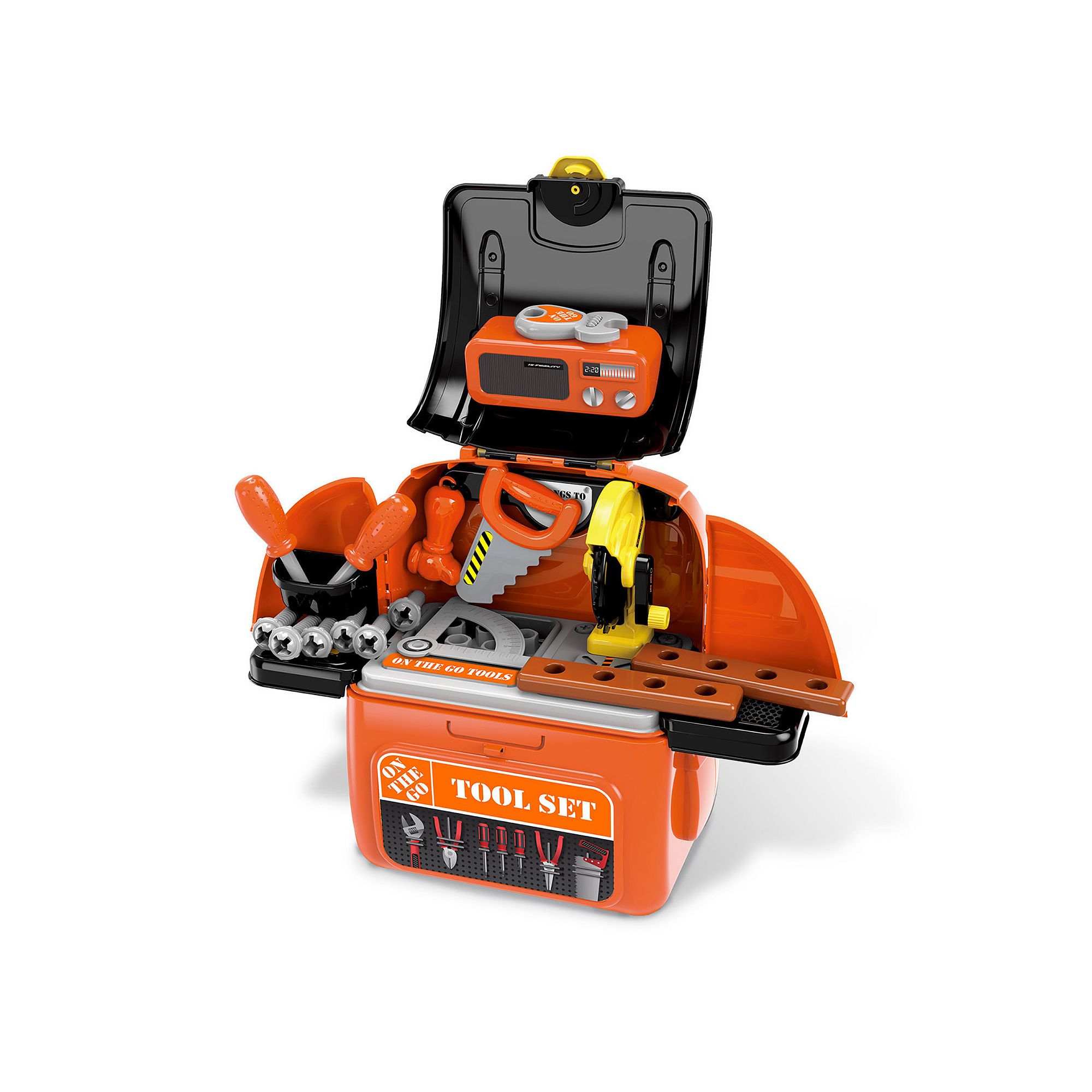 Kid Galaxy On the Go Backpack Tool Set, Multi
