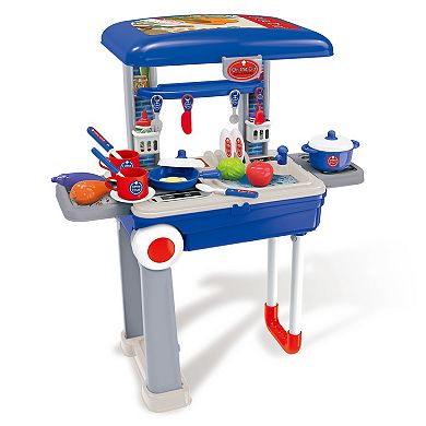 Kid Galaxy On the Go Carry On Pretend Play Cooking Set