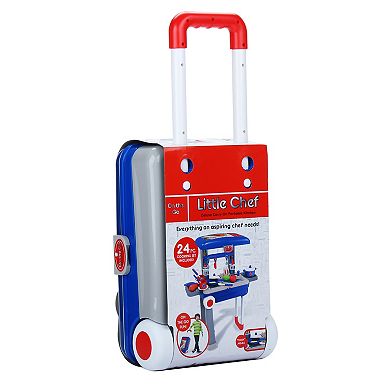 Kid Galaxy On the Go Carry On Pretend Play Cooking Set