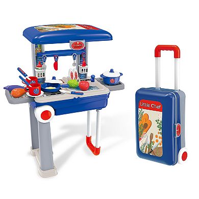 Kid Galaxy On the Go Carry On Pretend Play Cooking Set