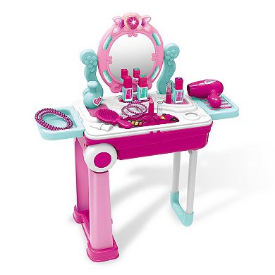 Kid Galaxy On the Go Carry On Pretend Play Vanity