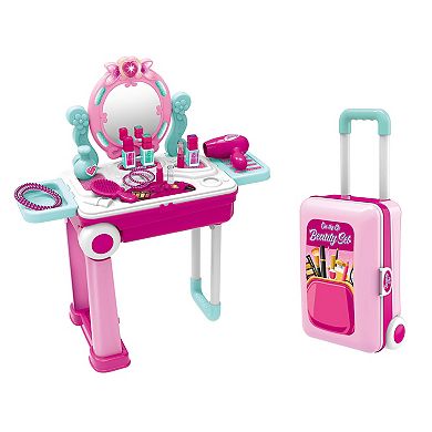 Kid Galaxy On the Go Carry On Pretend Play Vanity