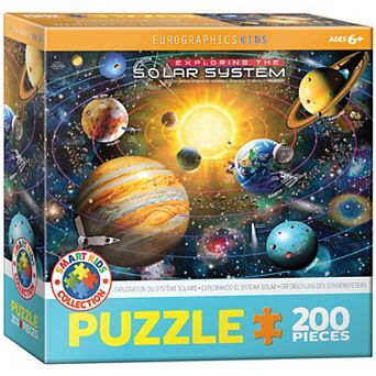 Eurographics Puzzles Exploring the Solar System Puzzle (200 Pieces)