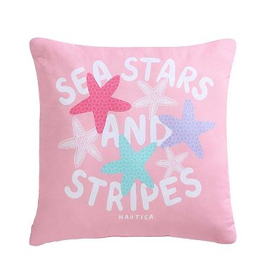 Nautica Sutton Palm Trees Aqua Comforter & Sham Set