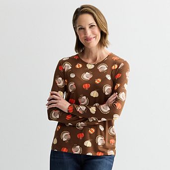 Women's Halloween All-Over Print Long Sleeve Top