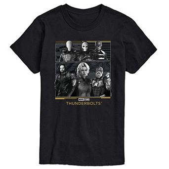 Big & Tall Marvel Thunderbolts Group Graphic Tee