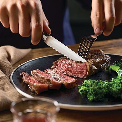 Anolon X Stainless Steel 4-Piece Steak Knife Set