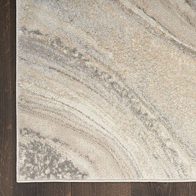 Nourison Splash Modern Marble Indoor Area Rug
