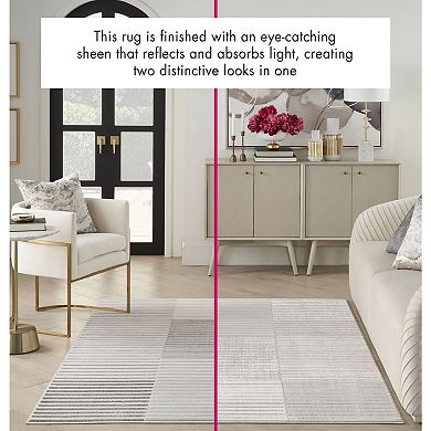 Nourison Splash Modern Block Indoor Area Rug